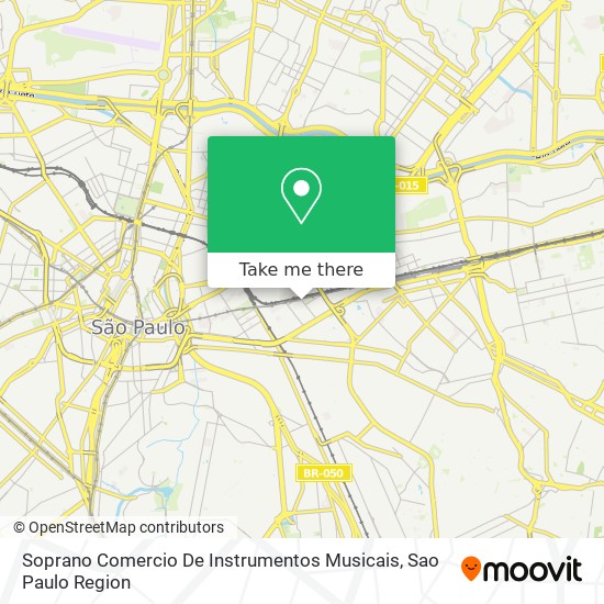 Soprano Comercio De Instrumentos Musicais map