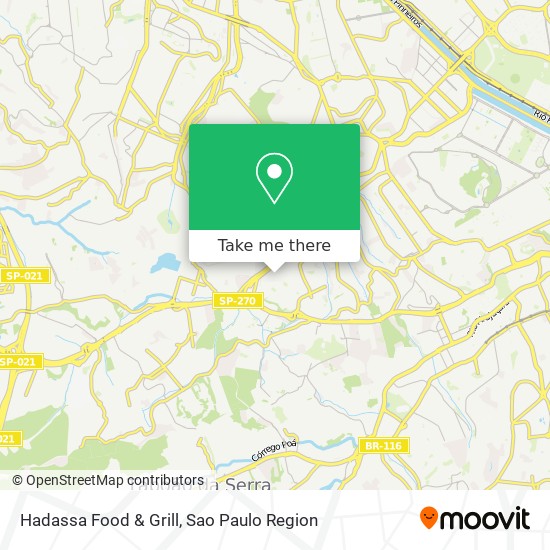Hadassa Food & Grill map