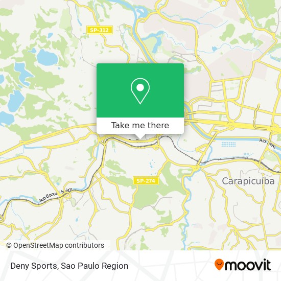 Deny Sports map