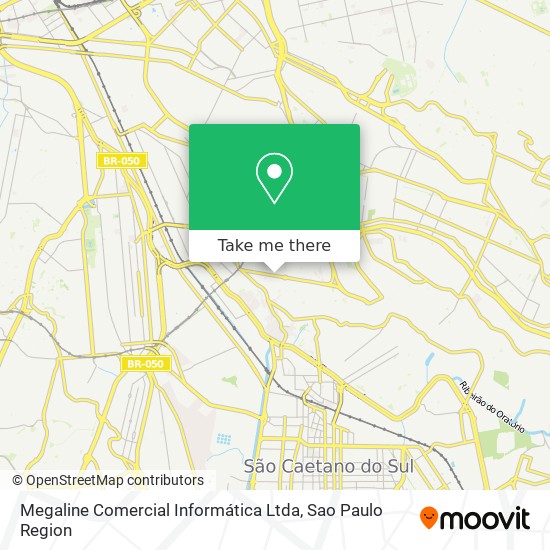 Megaline Comercial Informática Ltda map