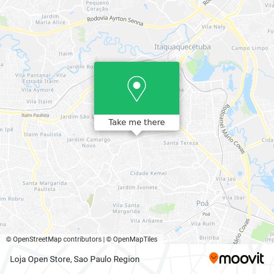 Loja Open Store map