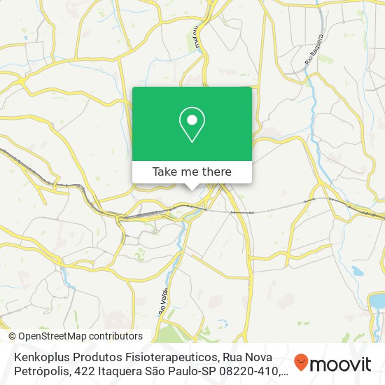 Kenkoplus Produtos Fisioterapeuticos, Rua Nova Petrópolis, 422 Itaquera São Paulo-SP 08220-410 map