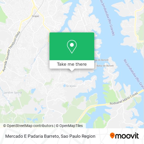 Mercado E Padaria Barreto map