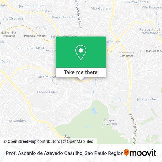 Prof. Ascânio de Azevedo Castilho map