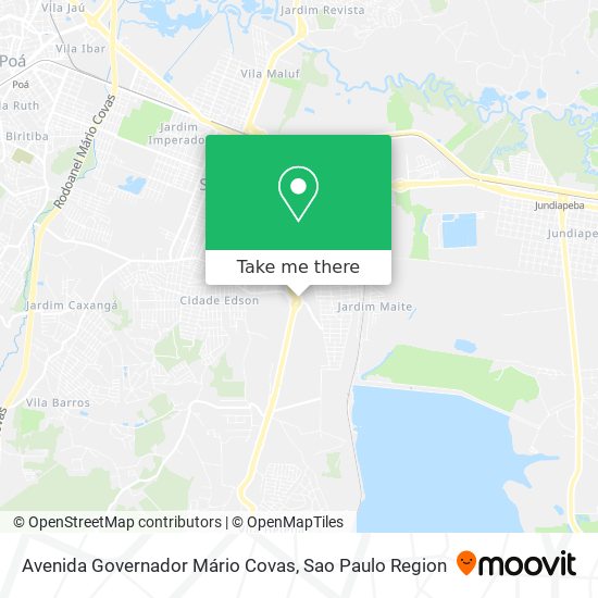 Avenida Governador Mário Covas map