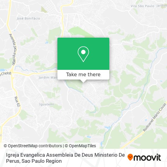 Mapa Igreja Evangelica Assembleia De Deus Ministerio De Perus