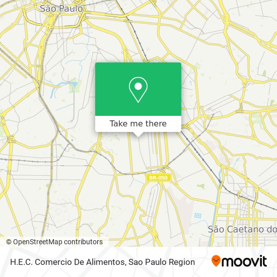 H.E.C. Comercio De Alimentos map