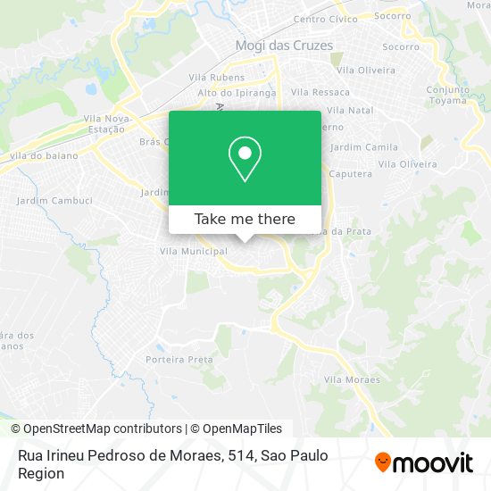 Rua Irineu Pedroso de Moraes, 514 map
