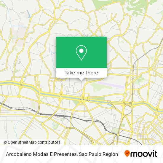Arcobaleno Modas E Presentes map