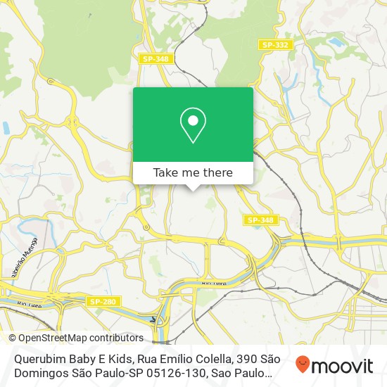 Querubim Baby E Kids, Rua Emílio Colella, 390 São Domingos São Paulo-SP 05126-130 map