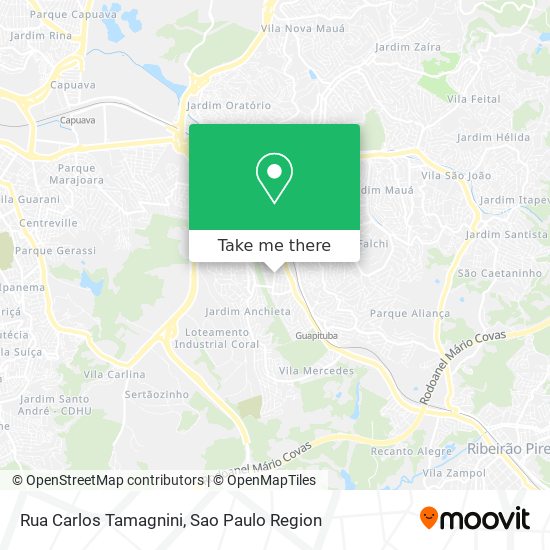 Rua Carlos Tamagnini map