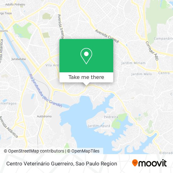 Centro Veterinário Guerreiro map