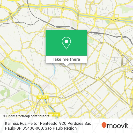 Italínea, Rua Heitor Penteado, 920 Perdizes São Paulo-SP 05438-000 map