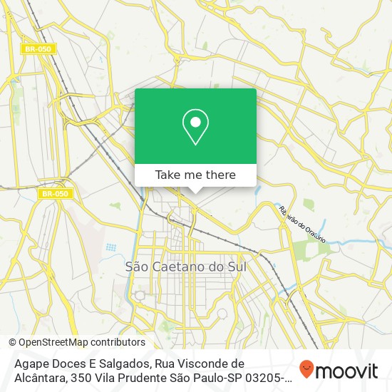 Agape Doces E Salgados, Rua Visconde de Alcântara, 350 Vila Prudente São Paulo-SP 03205-060 map