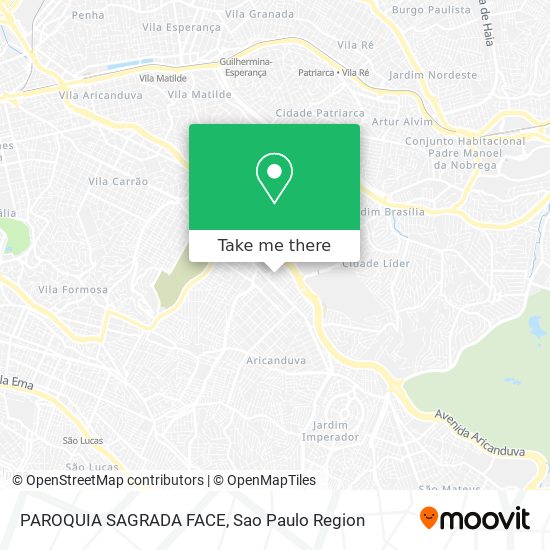 PAROQUIA SAGRADA FACE map