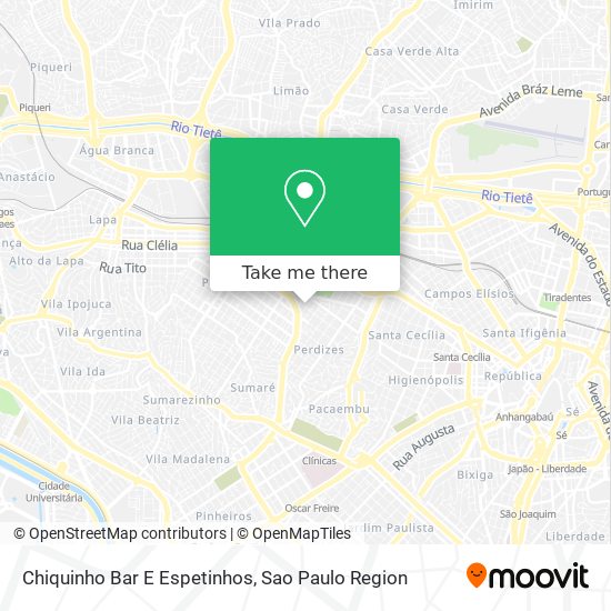 Chiquinho Bar E Espetinhos map