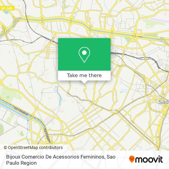 Mapa Bijoux Comercio De Acessorios Femininos