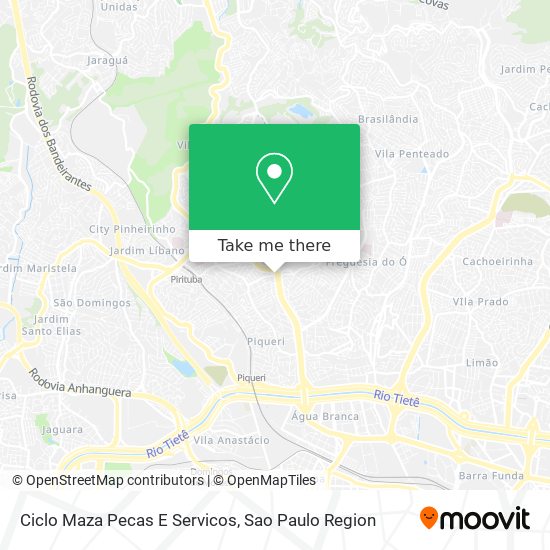 Ciclo Maza Pecas E Servicos map