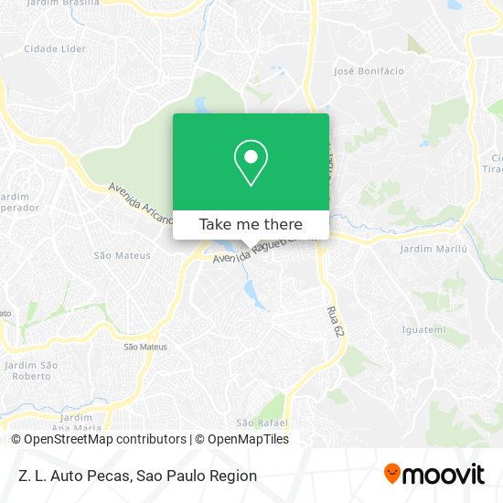 Z. L. Auto Pecas map