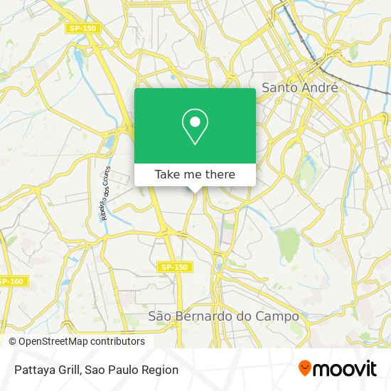 Pattaya Grill map