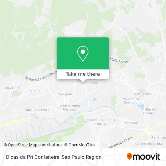 Dicas da Pri Confeiteira map