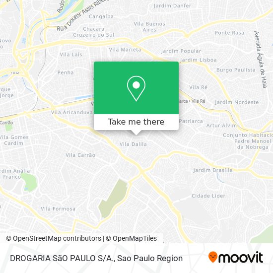 DROGARIA SãO PAULO S/A. map