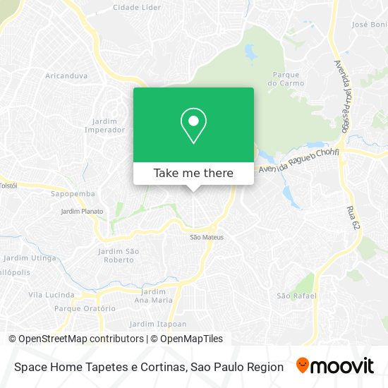 Mapa Space Home Tapetes e Cortinas