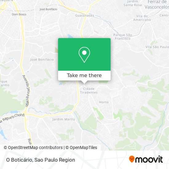 O Boticário map