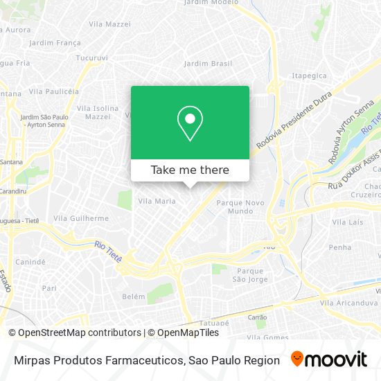 Mirpas Produtos Farmaceuticos map