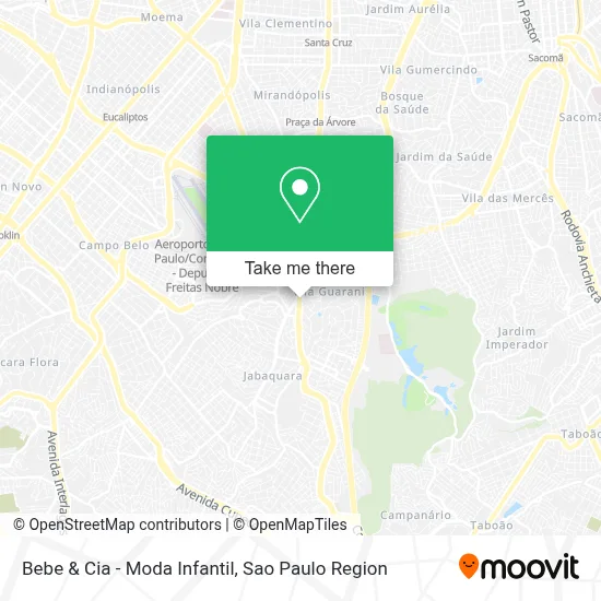 Bebe & Cia - Moda Infantil map