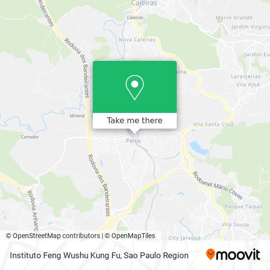 Instituto Feng Wushu Kung Fu map