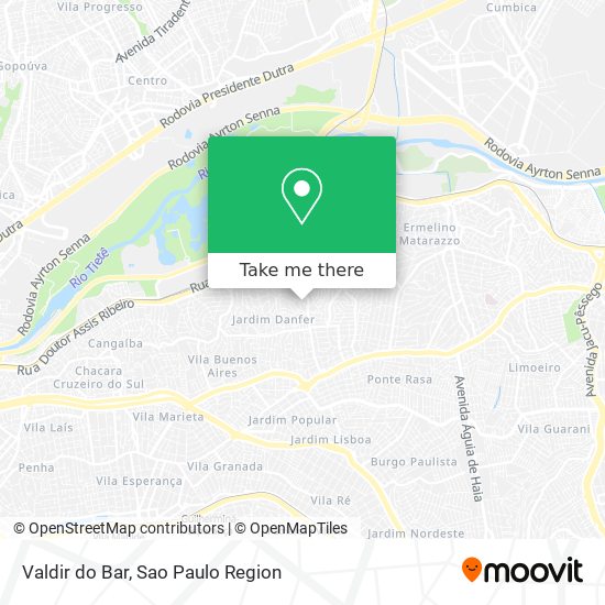 Valdir do Bar map