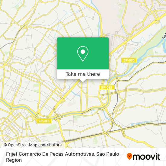 Frijet Comercio De Pecas Automotivas map