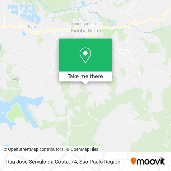 Rua José Sérvulo da Costa, 74 map