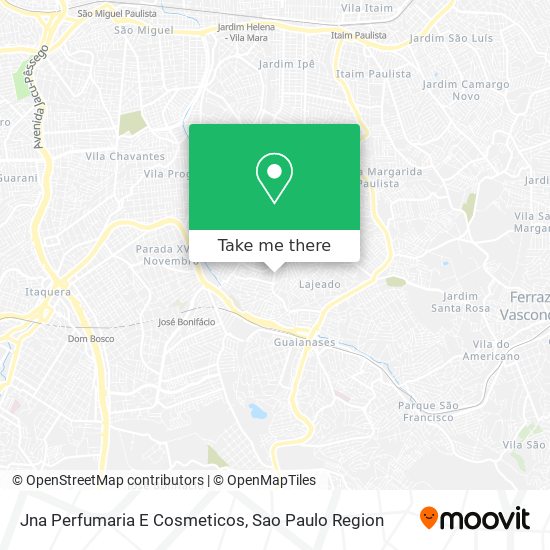 Jna Perfumaria E Cosmeticos map
