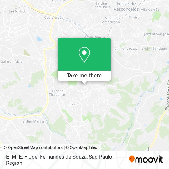 E. M. E. F. Joel Fernandes de Souza map