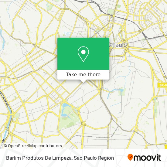 Mapa Barlim Produtos De Limpeza