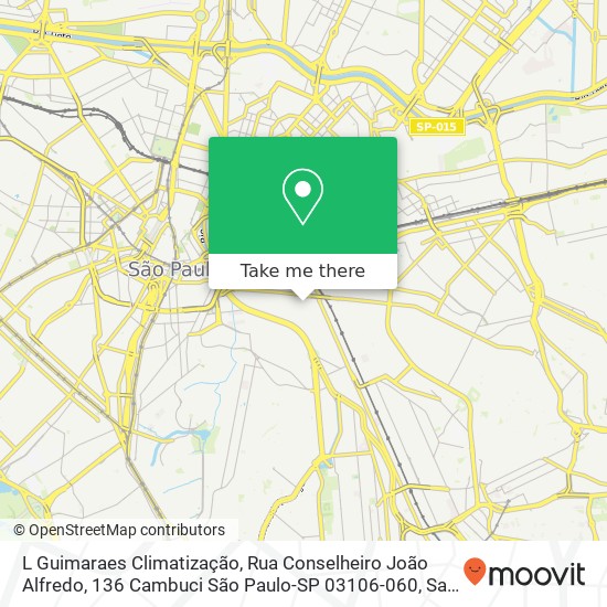 L Guimaraes Climatização, Rua Conselheiro João Alfredo, 136 Cambuci São Paulo-SP 03106-060 map