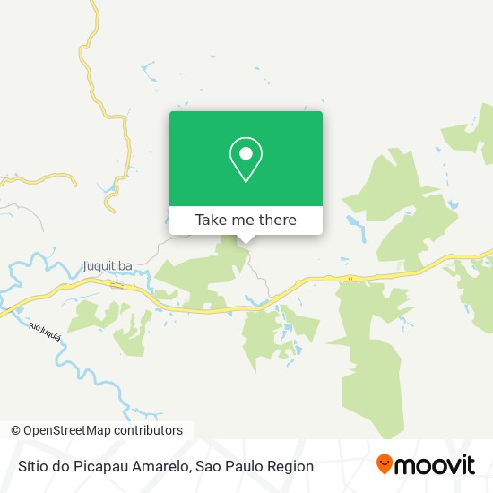 Sítio do Picapau Amarelo map