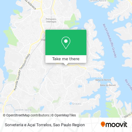 Sorveteria e Açaí Torrelos map