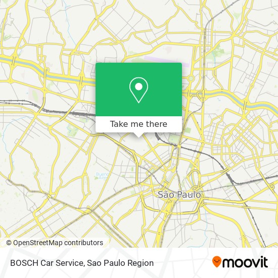 Mapa BOSCH Car Service