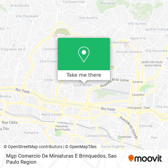 Mgp Comercio De Miniaturas E Brinquedos map