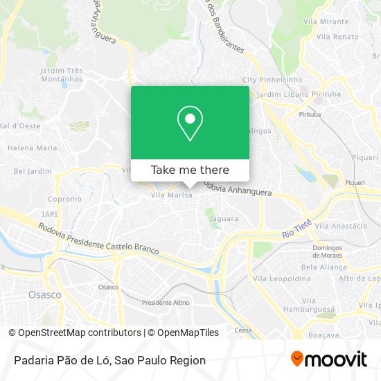 Padaria Pão de Ló map