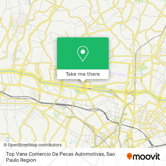Top Vans Comercio De Pecas Automotivas map