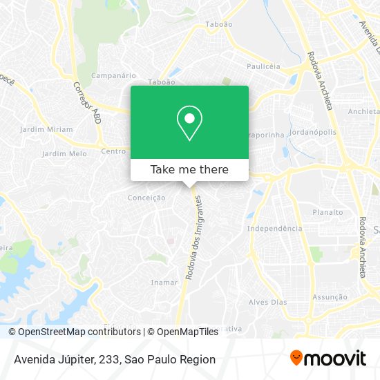 Avenida Júpiter, 233 map