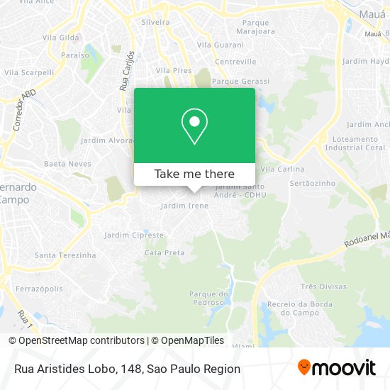 Rua Aristides Lobo, 148 map