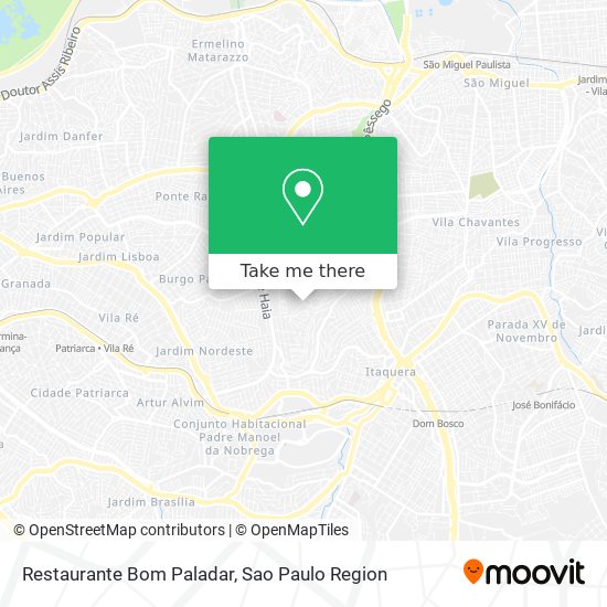 Restaurante Bom Paladar map