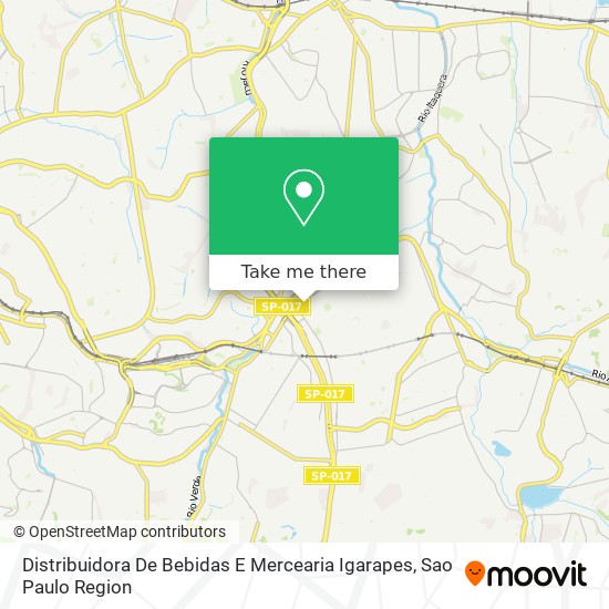 Distribuidora De Bebidas E Mercearia Igarapes map