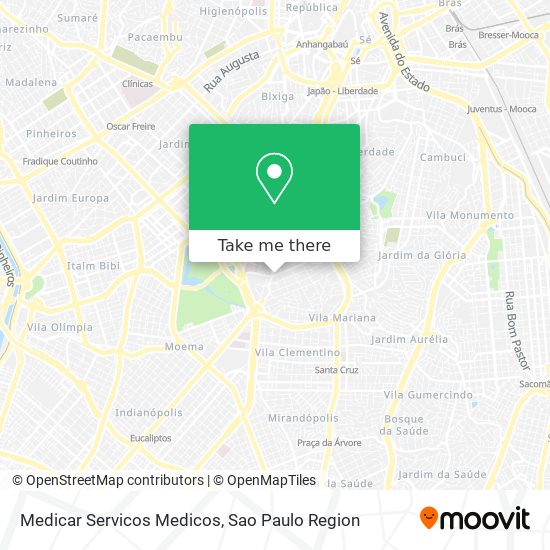 Medicar Servicos Medicos map