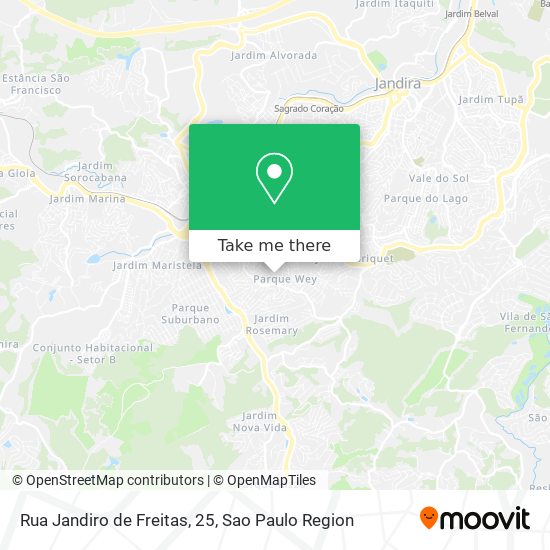 Rua Jandiro de Freitas, 25 map
